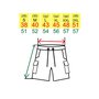 Cargo Stretch Shorts black