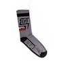 DUDE SOCKS BLACK-GREY 25